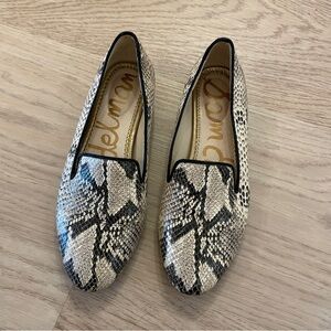 Sam Edelman Snakeskin loafers